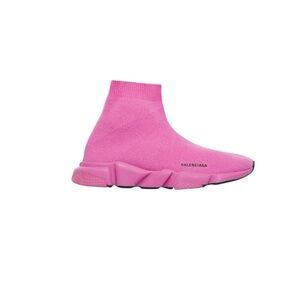 Balenciaga Pink Kids Speed Recycled Knit Sneakers Sz. 12-12.5​​​